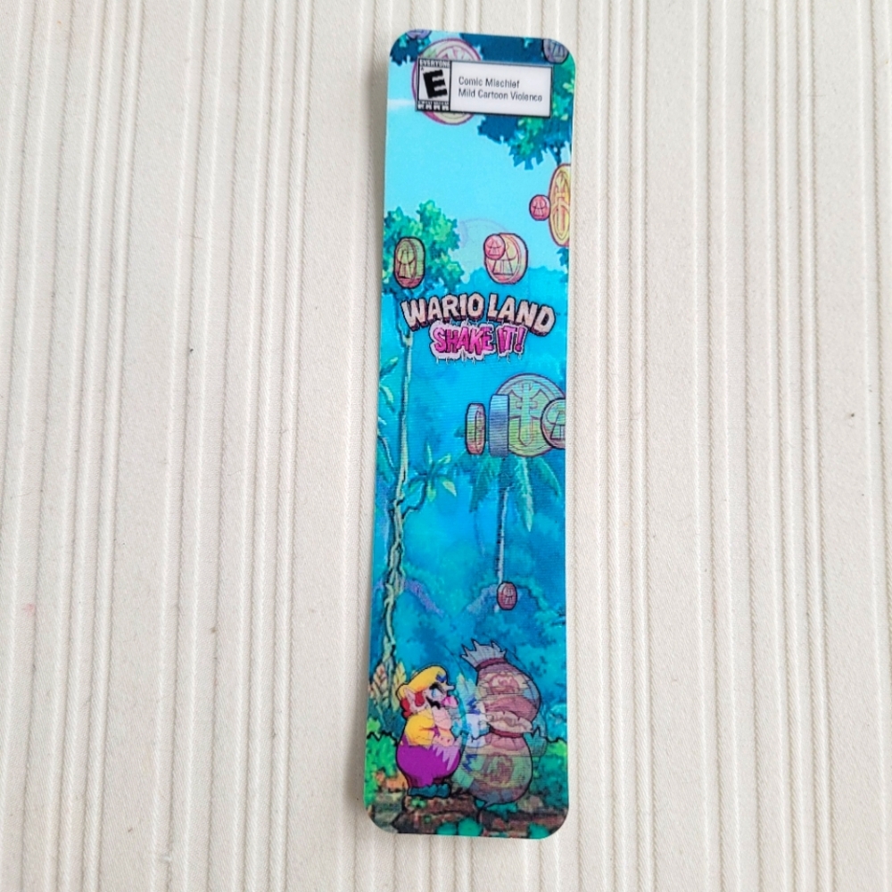Wario Land Shake It Bookmark